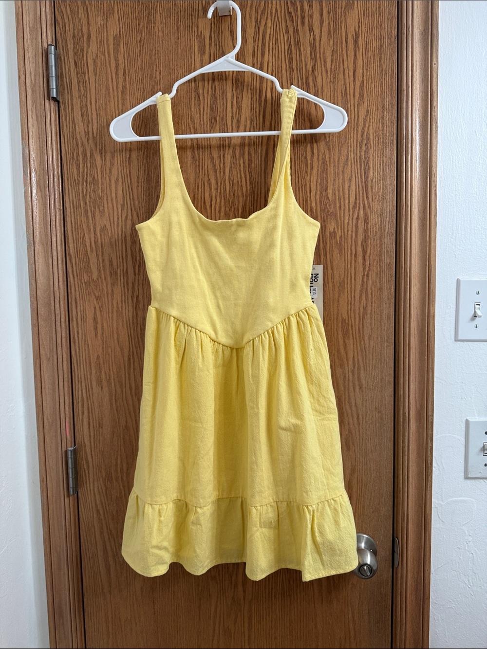 NO BOUNDARIES YELLOW MIDI SMALL DRESS